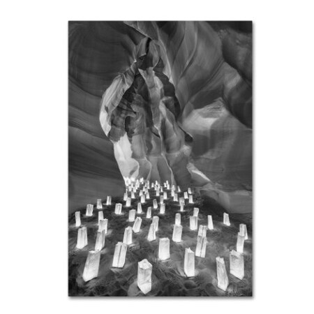 Moises Levy 'Candle Canyon II' Canvas Art,22x32